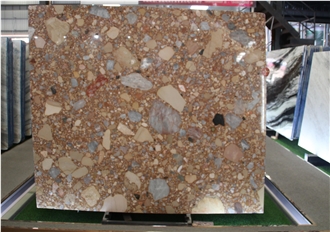 Beautiful Multicolor Breccia Policroma Marble Slabs