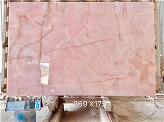 Beautiful Pink Onyx Slabs