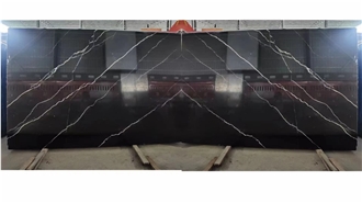 Nero Marquina Marble Bookmatch Slabs