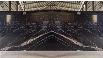 Nero Marquina Marble Bookmatch Slabs