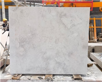 Albert White Marble Slab Tiles