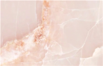 Italian Pink Onyx Marble Slabs For Wall