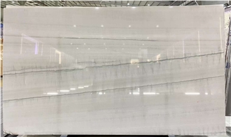 Macbeth White Spring Falls Quartzite Polished Slabs