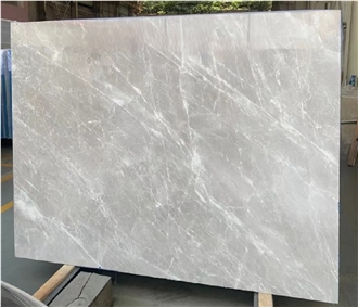 Polished Dora Cloud Grey Marble Slab For Wall Tiles