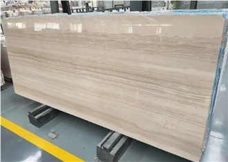 Wood Design Polished Serpeggiante Marble Slab For Tiles