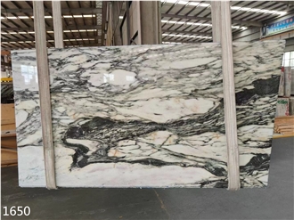 Chinese Calacatta Marble Slabs  Arabescato Han White Stone