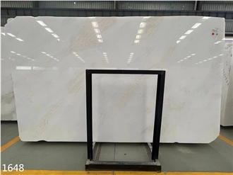 Royal White Jade Marble Slabs Interior Wall Floor Use