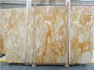 Siena Gold Marble Big Slabs And Tiles