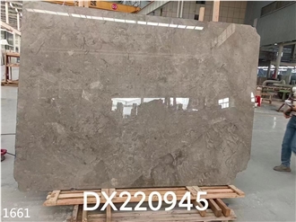 Silver Shadow Marble Slabs Isparta Grey Interior Floor Use