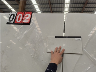 GOLDTOP OEM/ODM Concrete Grey Quartz Slabs