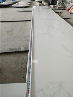 Quartz 5012 Mvjay White Artificial Stone Countertop