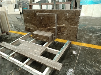 Custom Size Polished Natural Turkey Grey Marble Tiles