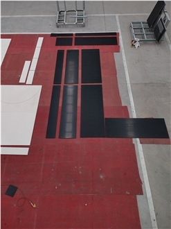 GOLDTOP Apartment Black Jade Marble Kitchen Tiles