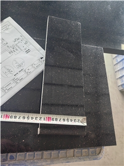 Goldtop Black Galaxy Granite  Tiles