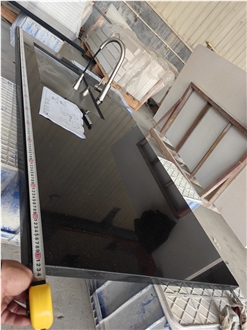 Goldtop Black Galaxy Granite  Tiles