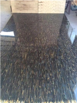 Tiger Eye Blue Semiprecious Stone Panels