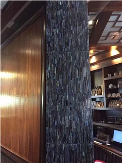 Tiger Eye Blue Semiprecious Stone Panels