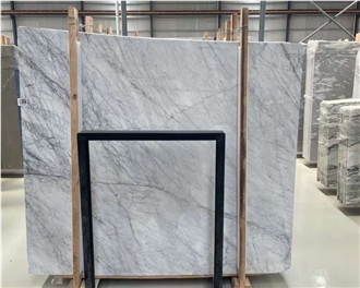 Lilac White Marble Slabs