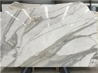 Newly Launched Luxury Calacatta White Marble Slab