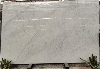 Bianco Carrara White Marble Slabs