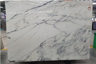 China Calacatta White Marble Slabs