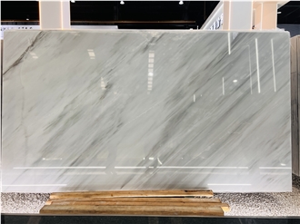 Chinese Ariston White Marble  Wall Tiles And Slabs Polished