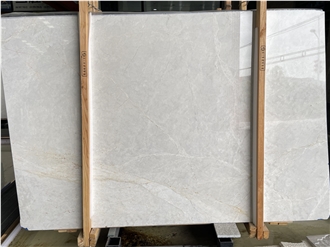 Chinese Tokyo White And Grey Polished Hwall Tiles And Slabs