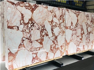 Crystal Rose Marble Slabs