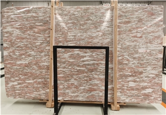 Norwegian Rose Marble Slabs, Tiles