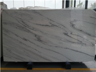 Polished Venice White Marble Slabs