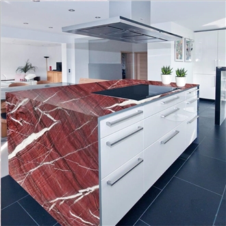 Red Flamingo Marble Slabs