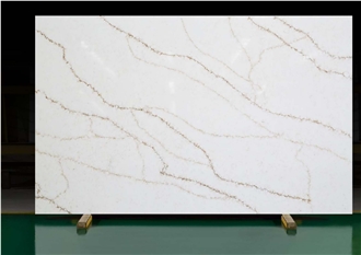 AQ1909 High Quality Lzaro Calacatta Quartz Slabs