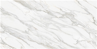 Aq3684 Hot Sale White Calacatta Quartz Slabs