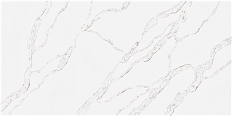 AQ3854 Calacatta Capella Gold Quartz Slabs