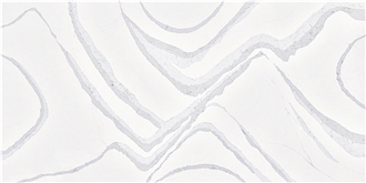 AQ5388 White Calacatta Valley Quartz Slabs