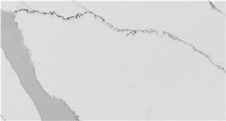 AQ6017 Calacatta Blanco Glacier White Quartz Slabs