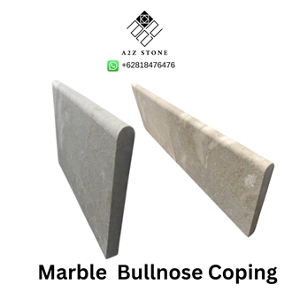 Limestone Bullnose Coping Tiles