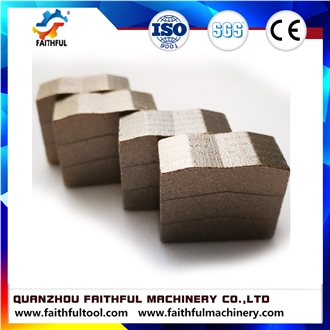 Diamond Segment For Granite Mining Core Thickness 5.0/5.5