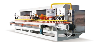 14 Head Bullnose Polishing Grinding Profiling Line Machine