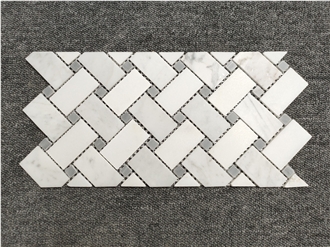 Basket Weave Mosaic Tiles