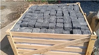 G684 Black Basalt Outdoor Paving Cubes