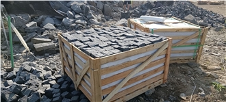 G684 Black Basalt Outdoor Paving Cubes