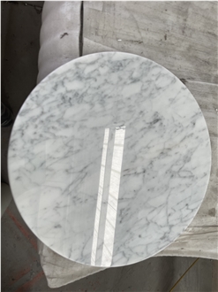 Natural Bianco Carrara Marble Table Tops