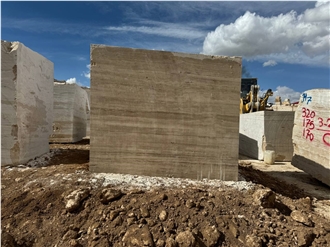 Light Cream Travertine Blocks