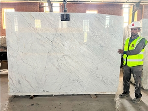 Iran White Marble Slabs - PERSIAN WING