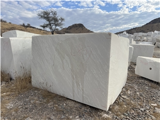 Namibia White Marble Blocks, Royal White Bianco Namibia