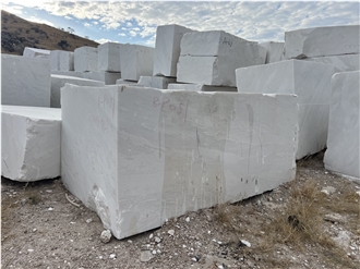 Namibia White Marble Blocks, Royal White Bianco Namibia