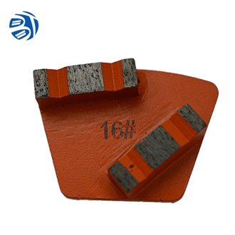 BTS-18 Trapezoid Diamond Tools Concrete Floor Grinding Pads