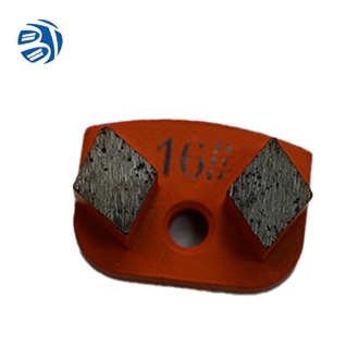 BTS-35 Rhombus Diamond Grinding Shoe Concrete Grinding Tool