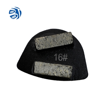 BTS-39 Concrete Floor Metal Diamond Grinding Shoe Trap